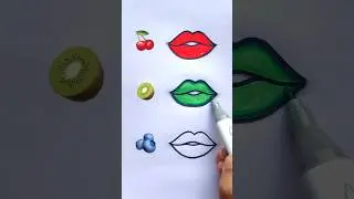 Which one is your favourite🤔 #art #satisfying #acrylic #creative #reels #lipstick