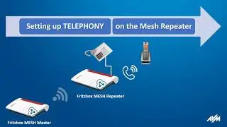 Setting up telephony on the Fritz!box Mesh Repeater
