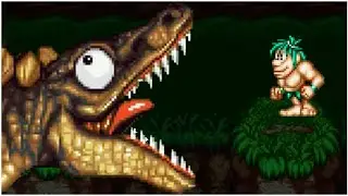 Joe & Mac 2 Lost in the Tropics - All Bosses (Snes)