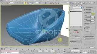 Modeling and rendering a real chair from reference in 3ds max | Part 3