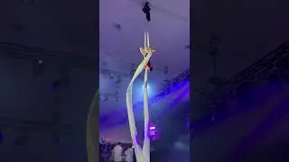 Aerial Silks D’Marquee Re-Opening by Fly Acro