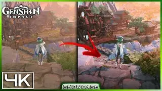 You won't believe how Genshin Impact looks like with 4K Ray-Tracing SHADERS!