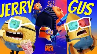 JERRY AND GUS GO SEE DESPICABLE ME 4!!!