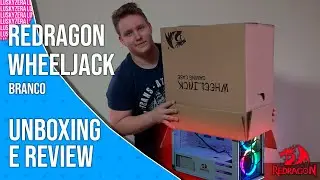 GABINETE LINDO! Redragon Wheeljack | Unboxing & Review - PT/BR