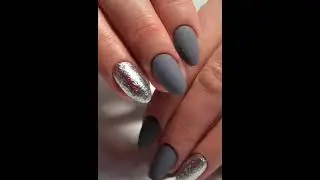 Идеи маникюра (серый), /маникюр/цвет/серый/рек/