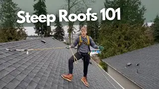 How To Work On A Steep Roof: The Right Tools & Tips