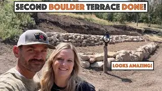 #747 - Second Boulder Terrace Is Done!!! How Much Hay Can A Deer Herd Eat In A Year?