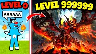 OGGY BECAME FIRE GOD IN ANIME POWER TYCOON (ROBLOX)