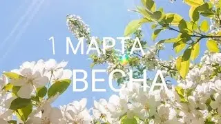 1 Марта. Весна❗