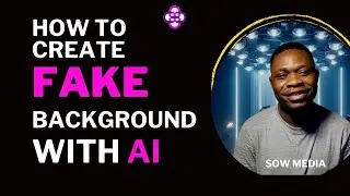 How to create a fake video background  with Ai / Sow Media