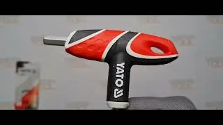 Шестигранный ключ с Т-образной рукояткой и шаром 7 мм Yato YT-05592