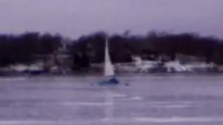 ice boating on lake lotawana