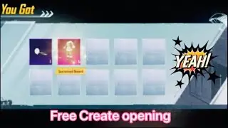BGMI Free New Create Opening #viral #pubgmobile #pubg #youtube #bgmi #creatopening #creative #song