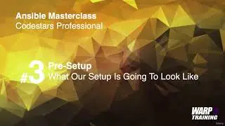 Ansible set up - Ansible: Beginner to Pro