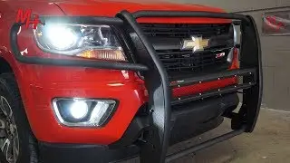 ARIES Pro Series Grille Guard On A 2018 Chevy Colorado