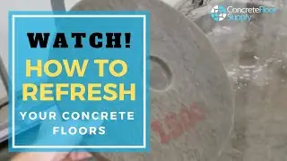 How to Revitalize Your Polished Concrete Floors