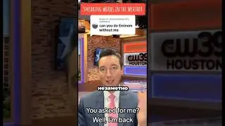Метеоролог вставляет строчки из репа в прямом эфире 
