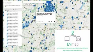 EVMapi - Export charging station points for Google Maps (Android Auto / Apple Carplay)