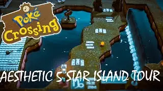 Aesthetic 5 Star Island Tour | MUST SEE Intricate Water Way Systems (Animal Crossing New Horizons)