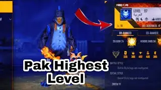 Pak Highest Level In FREE FIRE Battleground 𝑱𝑨𝑵𝑨𝒁𝑨 𝑮𝑨𝑴𝑰𝑵𝑮 #Janaza Gaming