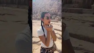 seeing the pyramids for the first time
