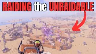 Conquering the UNRAIDABLE Desert Village | Rust Console Edition