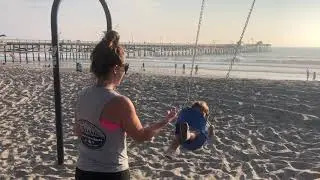 Swings with Denni in San Clemente