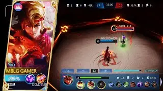 (MBLG GAMER) លេង YIN វាយទាំងអស់សត្រូវរត់េជែកជើងគ្នា ឈុតខ្លីៗ (EP1 YIN GAME PLAY JANGER SPELL)