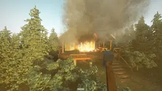 Fire Physics - Off The Grid Cabin