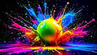 🎨 TV SCREENSAVER Abstract Alchemy Transforming Liquid | 4K Kinetic Color Dynamic No Sound Background