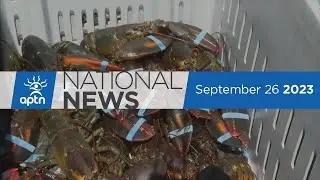 APTN National News September 26, 2023 – Bible translated to Mohawk, Tracking reconciliation