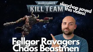 Paint a Chaos Beastmen Fellgor Ravager for Kill Team: Gallowfall or Warhammer 40k! Quick and Easy!