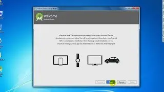 02. Part 1 -Starting Android Studio and Setting things up (Downloading and Installing skd packages)