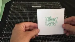 CTMH Sea Glass & Heat Embossing