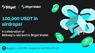 100,000 USDT Total hadiah Airdrops