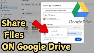 how to upload file on google drive and share link public | Google Drive File Sharing Guide