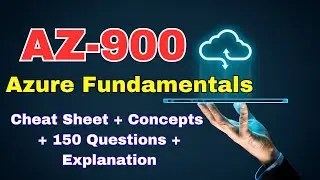 Exam AZ-900 : Microsoft Azure Fundamentals Certification Course - Pass the exam in 4 hours! ✔ ✫✫✫✫✫