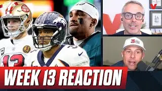 Reaction to 49ers-Eagles, Broncos-Texans, Browns-Rams, College Football Playoff | Colin Cowherd NFL