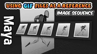 How Can I use GIF files as a Reference in Maya? (Tips/Tricks)