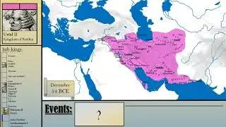 The History of the Parthian Empire (250 BCE-228 CE + additional map): every month