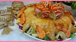 🐟 عييتي تجربي ف بسطيلة ديال الحوت 🍤 أسهل طريقة غادي تجربيها و تولي مدمنة عليها 😋