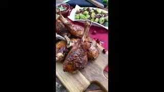 Grilled Turkey Legs - Drumsticks #shorts