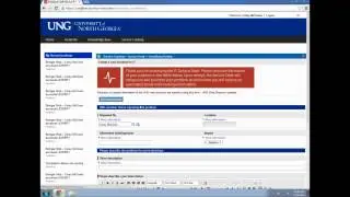 Entering a Workorder for IT at the University of North Georgia