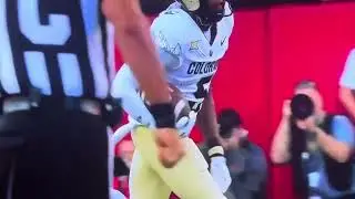 Colorado Buffs JIMMY HORN JR almost takes it to the 🏠 #ncaafootbal #nike #viralvideo