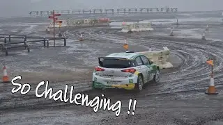 Northside Truck and Van Donington Park Rally 2023 -SS3 covered in mud and melting snow !
