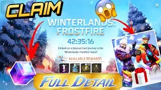 Free Fire New Event 🔥|| Winterland FrostFire 🥶 Full Detail ( Watch Now Or Never ) Hurry😱
