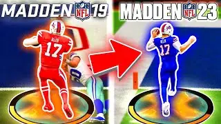 A Touchdown With Josh Allen In EVERY Madden!