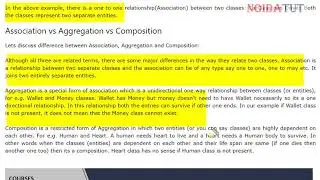 Association in java
