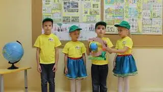 Выступление агитбригады "Пчелки"