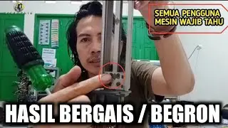 HASIL COPYAN BERGARIS & BEGRON ❕caranya cukup mudah #tutorialservis #dirayuristeknisi